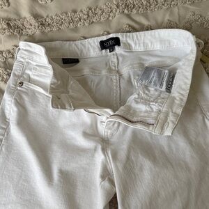 NYDJ Crisp White Denim Pants